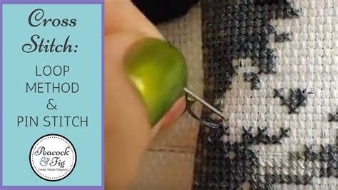 Beginning and Ending Threads in Embroidery and Cross Stitch: .